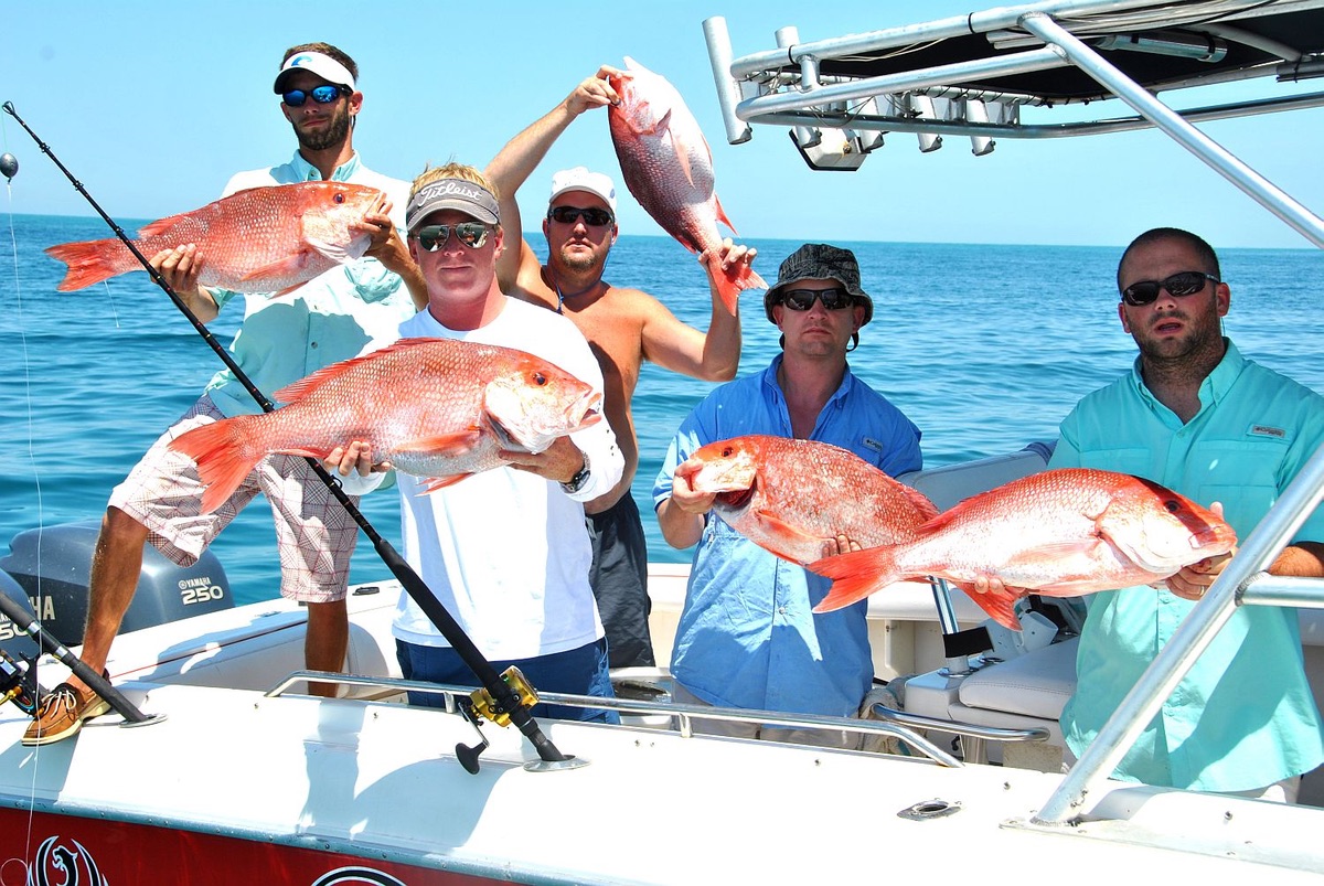 Fishing in Mexico Beach Florida for Red Snapper