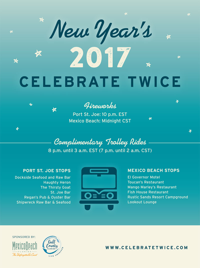 Celebrate Twice, Mexico Beach, Port St. Joe,