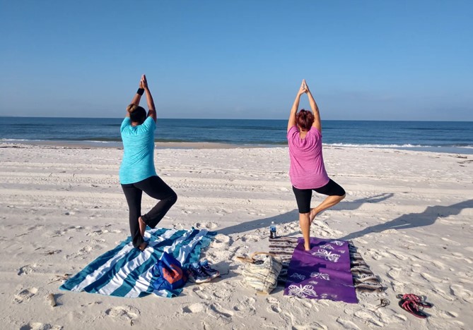 Mexico Beach FL Yoga